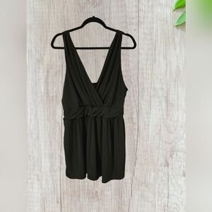 Torrid 3 3x Black Surplice Neckline Tank Worn Twice